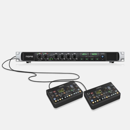 Midas HUB4 Monitor System PoE Hub for Personal Audio Mixer Midas DP48