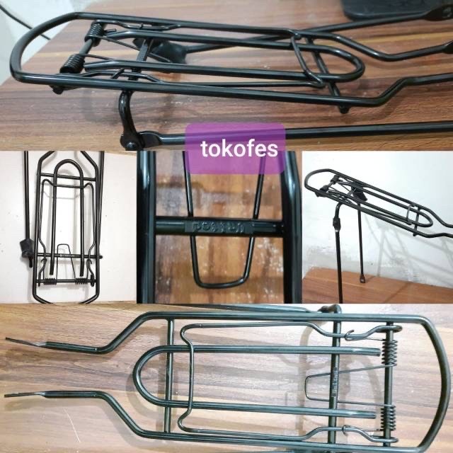 Aksesoris Sepeda - Rak / Boncengan Belakang Sepeda Lipat Bahan Besi