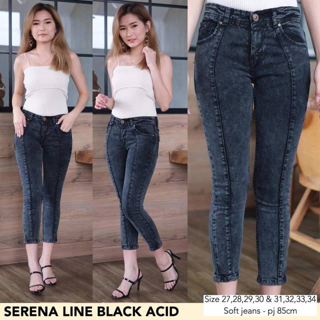 jeans snow black