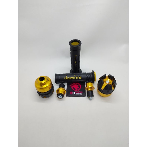 Paket Handgrip Plus Jalu Stang Dan Jalu As Roda Depan Bisa Semua Motor