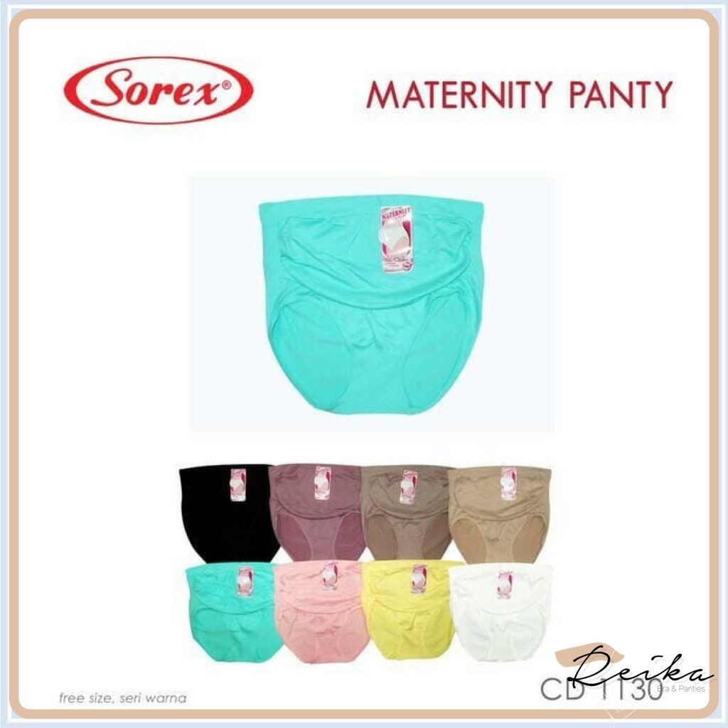 Celana Dalam Sorex CD 1130 Wanita Hamil Maternity Panty Rajut Stretch