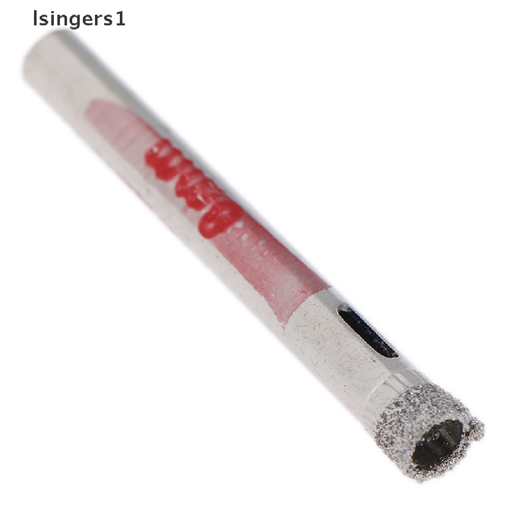 (lsingers1) 10pcs / Set Mata Bor Lapis Berlian 6mm Untuk Melubangi Kaca / Keramik