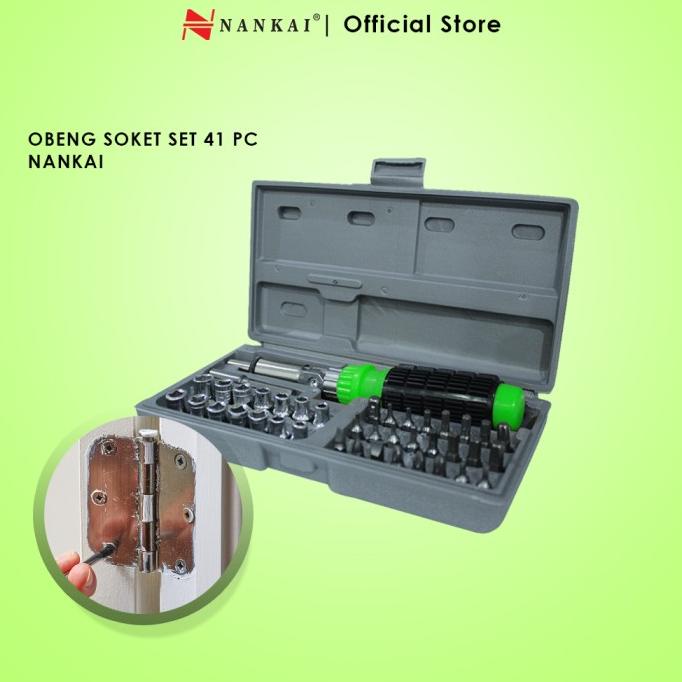 Obeng Sock Set 41 Pcs / Kunci Obeng Socket 41 Pcs Nankai nankait67 Buru Order
