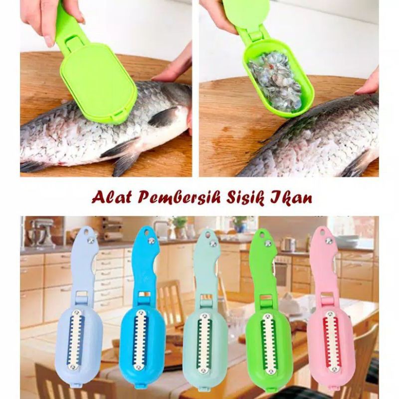 Jual Cod Alat Pembersih Sisik Ikan Pisau Sisik Ikan Shopee Indonesia