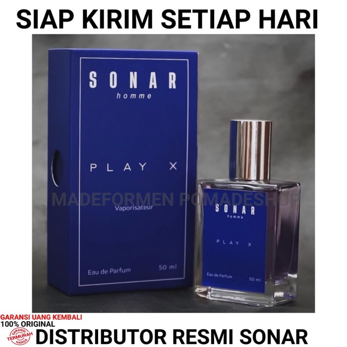 SONAR PERFUME PLAY X SONAR PARFUM PLAY X DISTRIBUTOR RESMI 50 ML