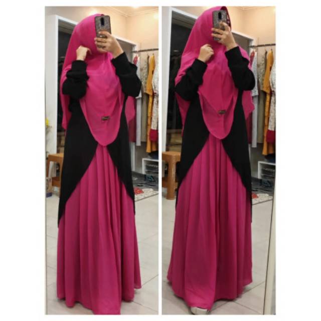 GAMIS SYAHIDAH SYARI GAMIS MODERN