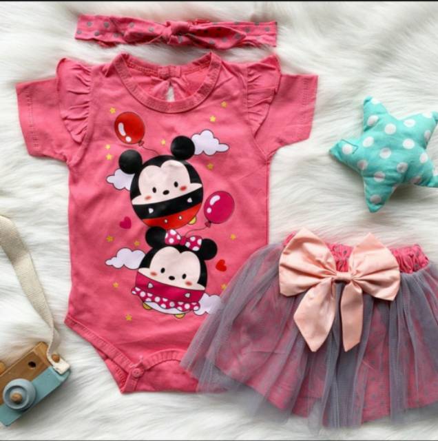 Baju setelan kaos celana gambar hewan lucu bestseller fashion anak perempuan bayi cewek murah -pee