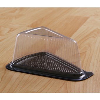 Tray Mika Plastik Kue Tart Segitiga (isi 50pcs) Ukuran Kecil / Segitiga Mini / Tart Mini