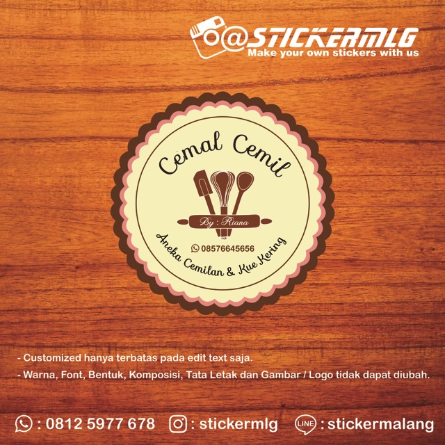 

Sticker Label Produk 06