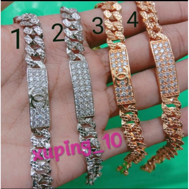 gelang tangan dewasa, xuping cantik simple