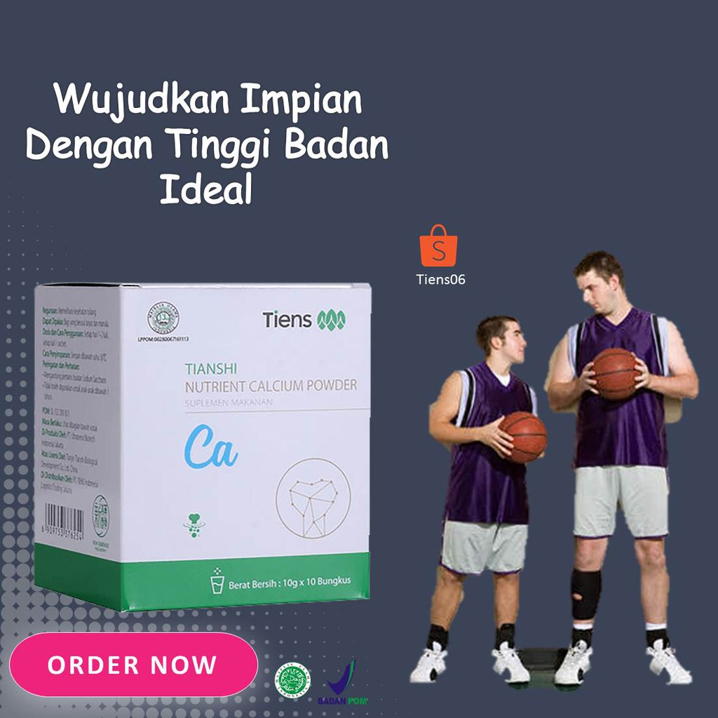 

SUSU PENINGGI BADAN DEWASA Tianshi Nutrient Calcium Powder ( PER SACHET )