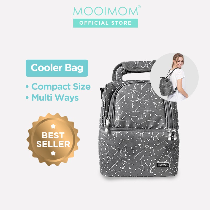 Makassar - MOOIMOM Cooler Bag / Tas ASI Ransel Jinjing Sling