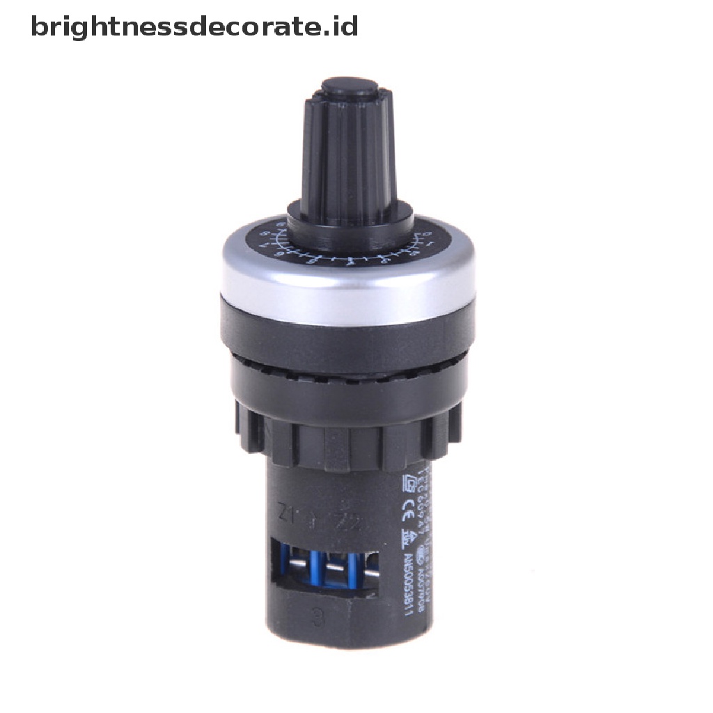 Inverter Converter Potentiometer 10k La42Dwq-22 Ukuran 22mm Warna Hitam