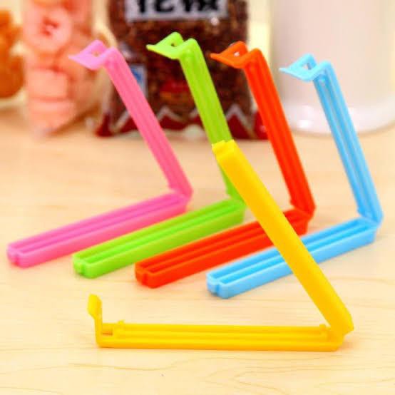 Penjepit Plastik Makanan Cemilan Sealing Clip Food - Random Colour