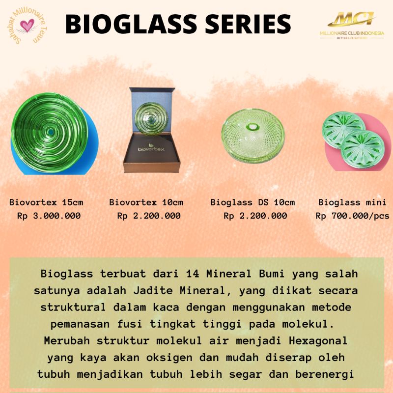 Jual Bioglass X jumbo Bioglass Vortex Bioglass Diamond shape | Shopee ...