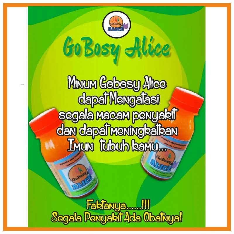 Obat Kanker - Herbal GoBosy Alice