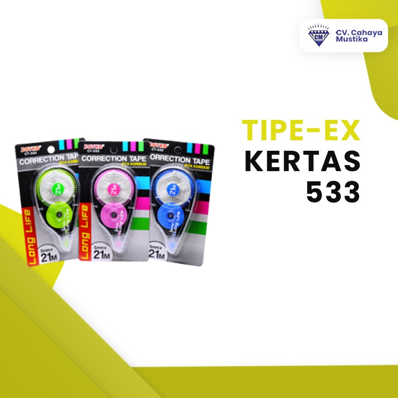 

Alat Tulis Kantor/Alat Tulis Kantor Grosir/Alat Tulis Kuliah Tipe X Kertas Joyko 533 Malang - ATK