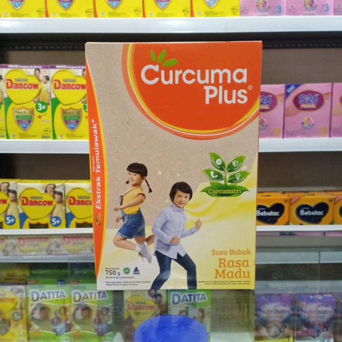 

SUSU CURCUMA PLUS SUSU BUBUK 750GR RASA COKLAT MADU STRAWBERRY VANILA - MADU