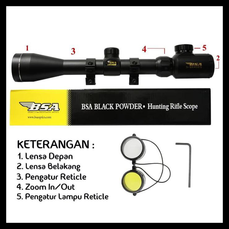 Teleskop Bsa 3-9X40 Eg