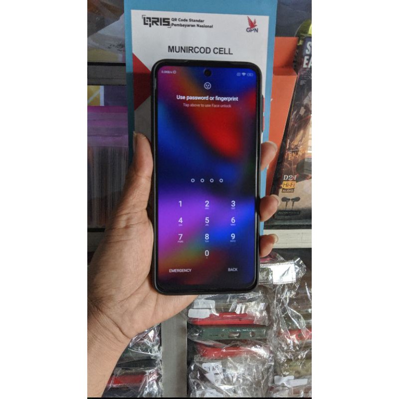 

tempered matte punch hole