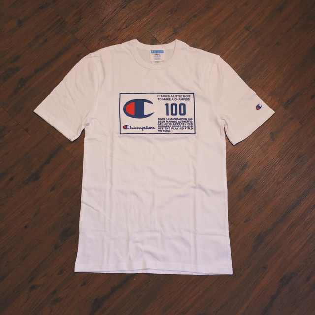 champion 100 years shirt