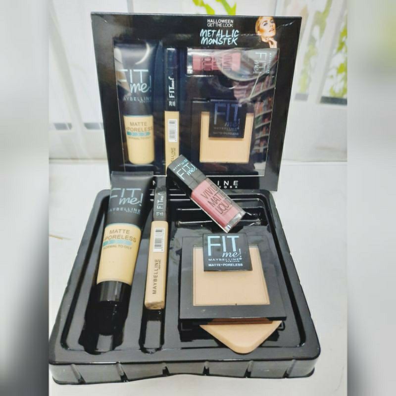 PAKET MAYBELLINE FIT MATALLIC MONSTEK ME 4 IN 1 NO.3364