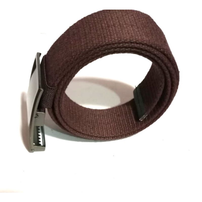 ikat pinggang peria wanita gesper premium ikat pinggang kanvas