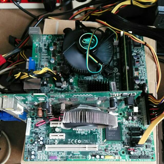 Paket core2duo e8400 mbo g41 ddr3 ram 2gb ddr3