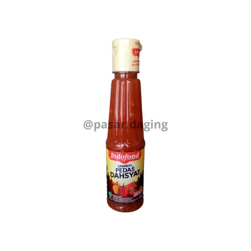 

INDOFOOD SAMBAL PEDAS DAHSYAT CABAI HABANERO 135 ml