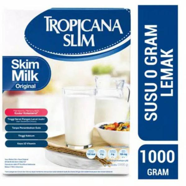 

Murah VJ0V9 Susu Tropicana Slim Skim Milk Original 1000 gr Q90 Kirim Langsung