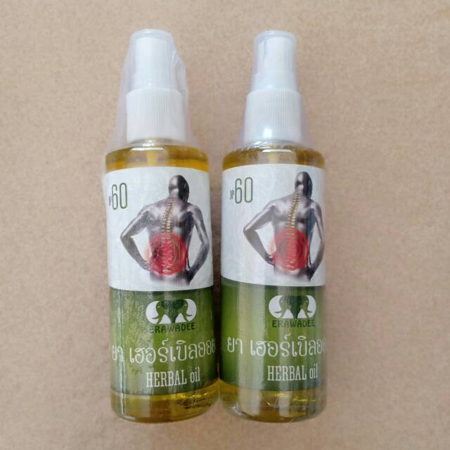 Erawadee Herbal Spray Besar no 60 ori Thailand expired feb 2027