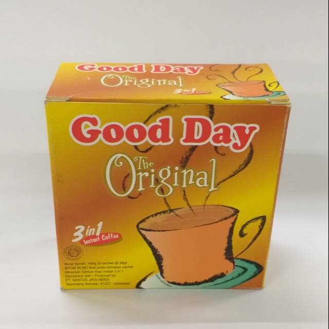 

Good Day Original Box 5×20gr