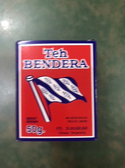 TEH BENDERA 50 gram pcs