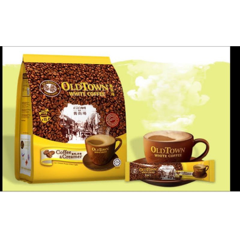 

OLDTOWN WHITE COFEE 2IN1 SACHET