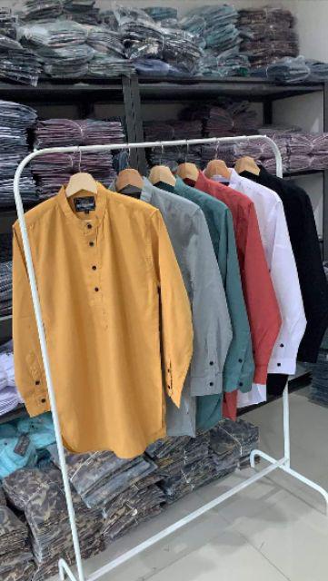 Juragandistro Kemeja Pria Panjang Batik Songket Terlaris Best Seller