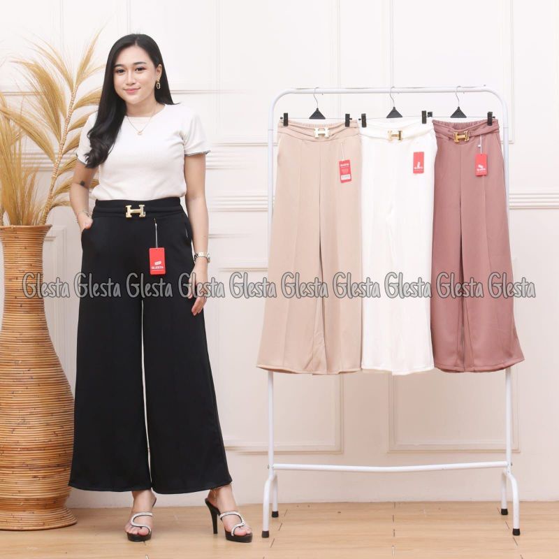 kulot scuba belt H/kulot cubit scuba/kulot highwaist/kulot belt scuba/super tebal