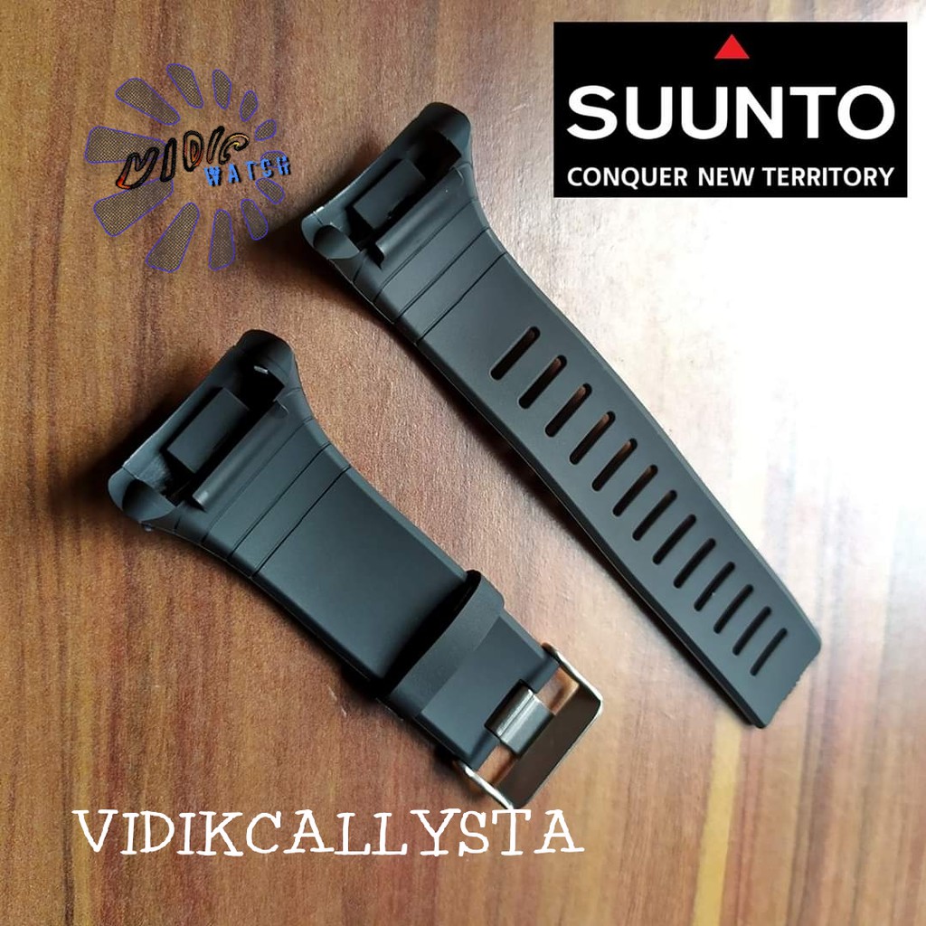 Strap Tali Jam tangan Rubber Suunto Core Sunto Core Hitam