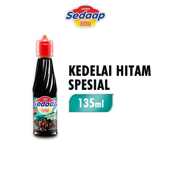 

Sedaap Kecap Manis Kedelai Hitam Spesial 135 ml