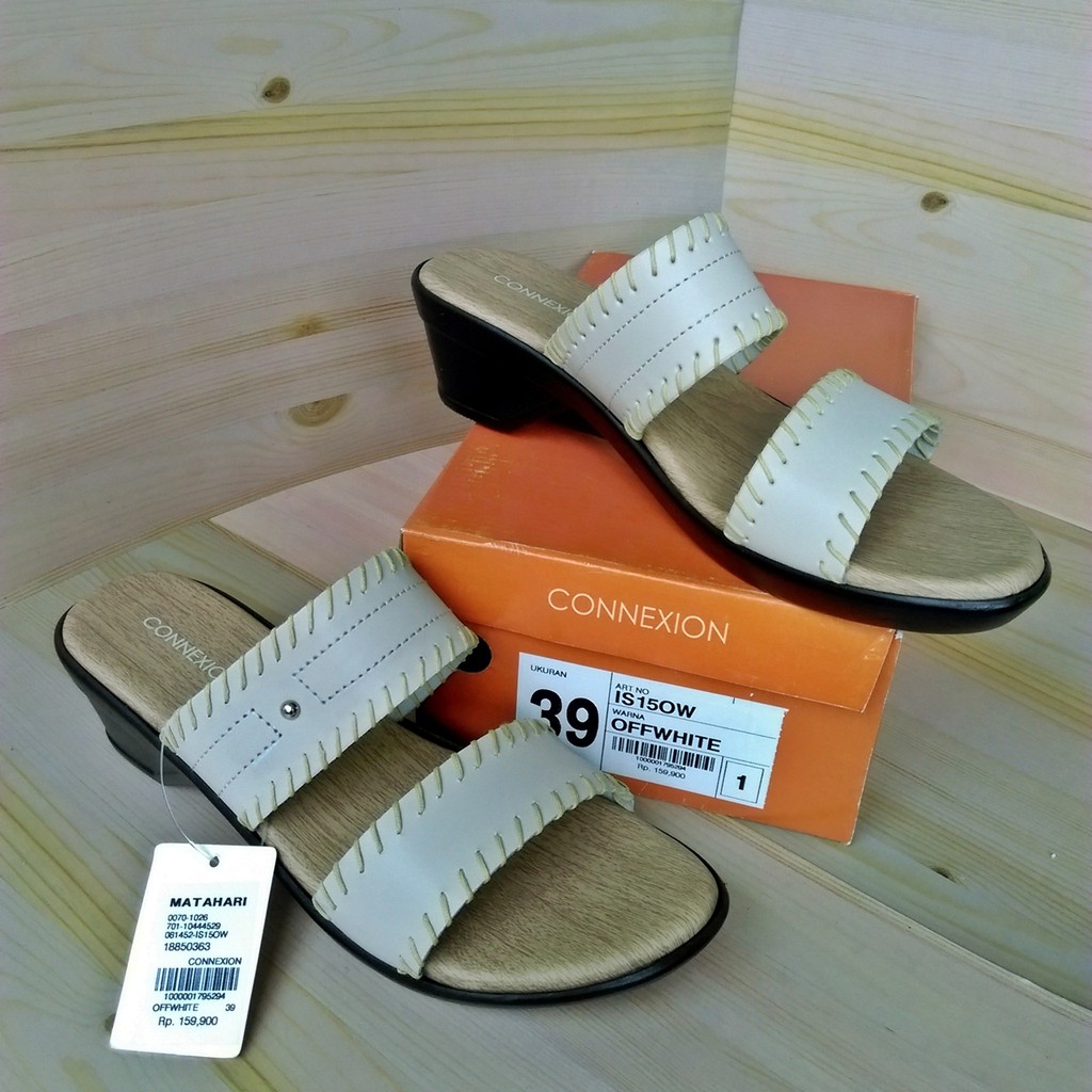 CONNEXION IS15OW Sandal Wanita Casual Off White Original Matahari