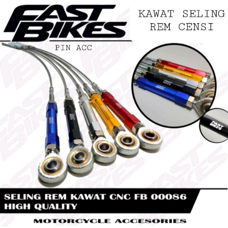 Seling Rem fastbikes tali kawat seling rem underbone underbon tromol kawat seling rem