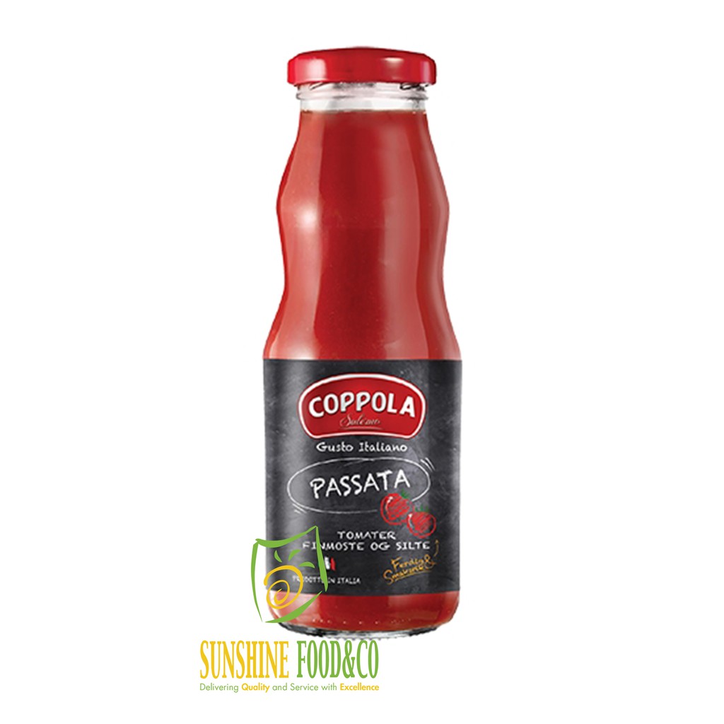 

Coppola Passata Sieved Tomatoes 350gr