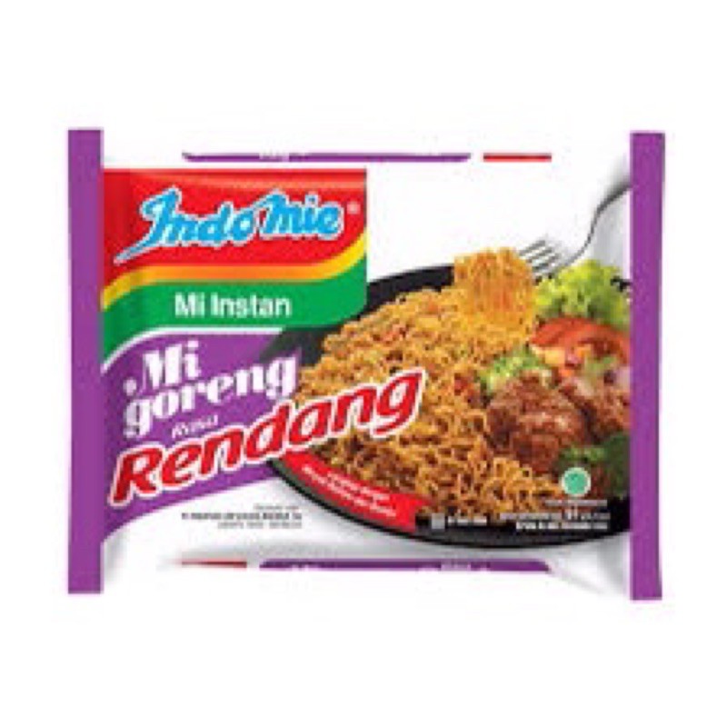 

Indomie Goreng rendang 91gr