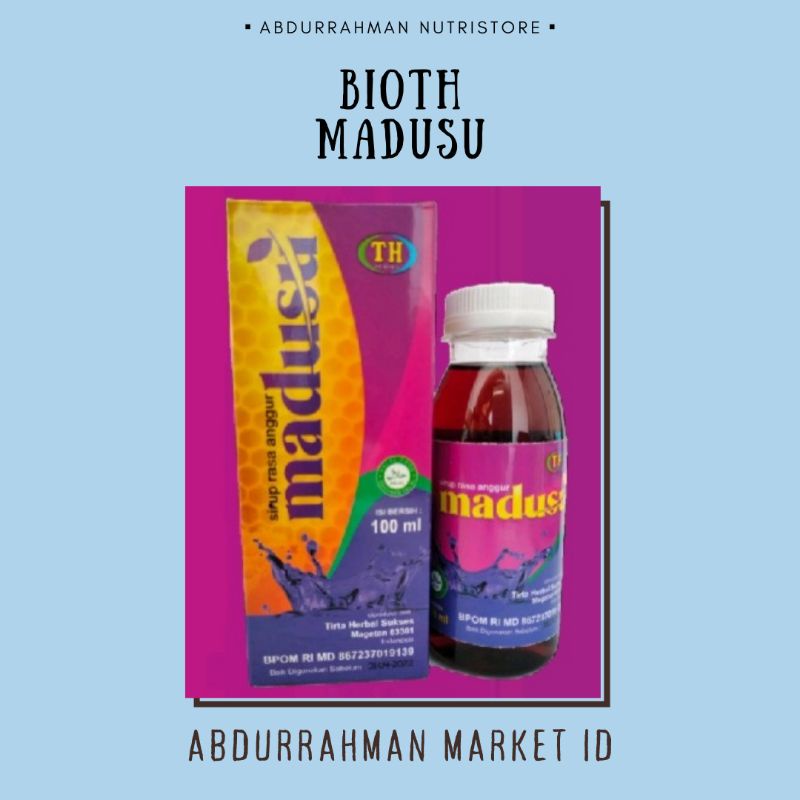 

BIOTH - MADUSU (50 ML, 100 ML, 500 ML, SACHET)