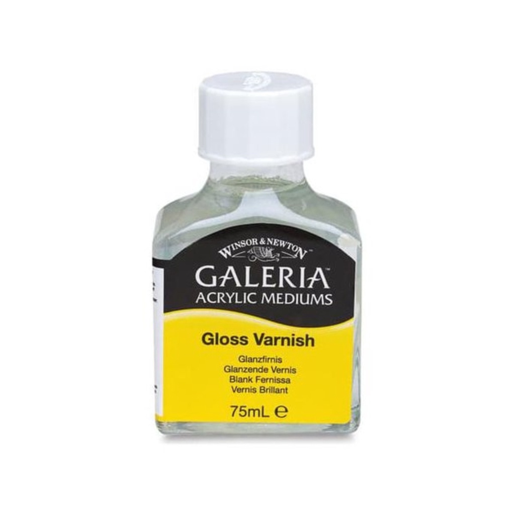 Winsor &amp; Newton Galeria - Acrylic  Gloss Varnish / 75ml/ 500ml