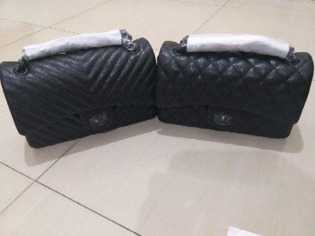 Free Box Bahan Caviar Ready Motif Bubble Dan Cevron Uk 28 Cm