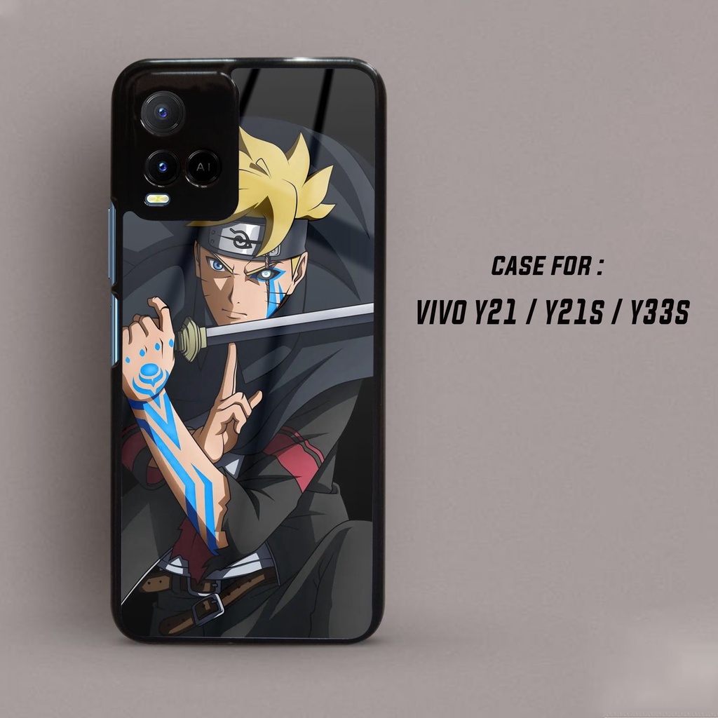 Booming Case Vivo Y21 / Y21S / Y33S - Fashion Case Motif NARUTO - Casing Vivo Y21 / Y21S / Y33S - Ca