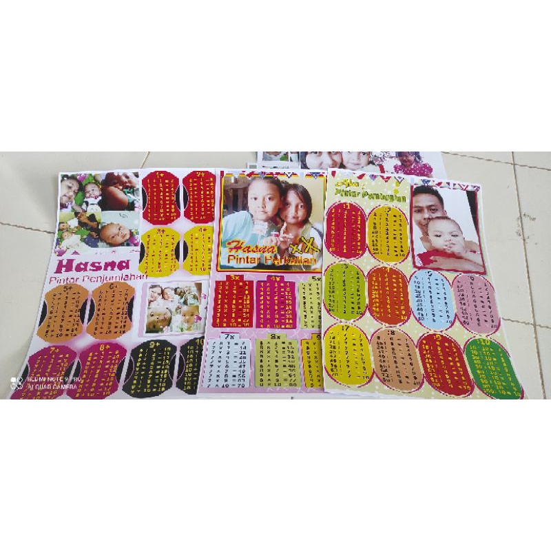 

Poster custom peraga belajar, menghitung, mengaji