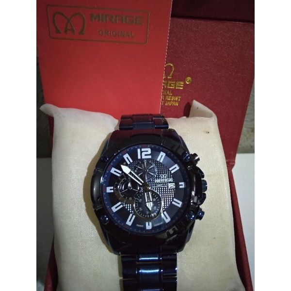 jam Mirage Rante biru sport cowok