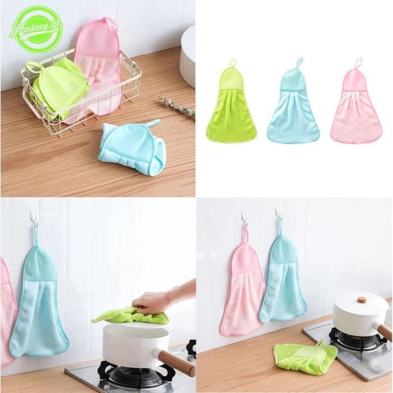 READY KAIN LAP TANGAN GANTUNG DAPUR POLOS HAND TOWEL  LAP TANGAN KAIN POLOS KAIN LAP DAPUR