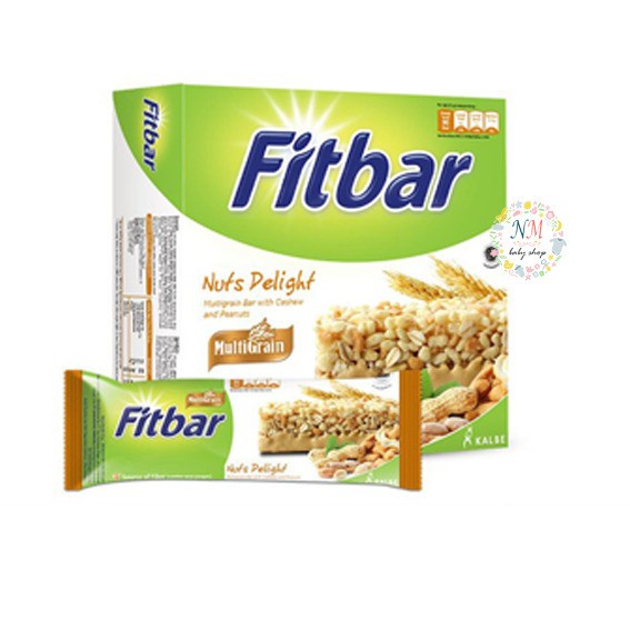 

54ekh Fitbar Multigrain 5 X 22 Gr Choco Nuts Fruits Tiramisu Delight - 5X22Gr Choco 60J